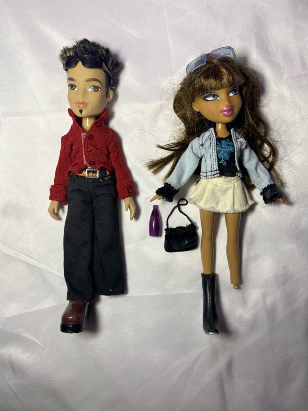 Vintage Bratz‎ Secret Date Nevra & Blind Date Eitan Dolls 2in1 w/Acc Y2K MGA